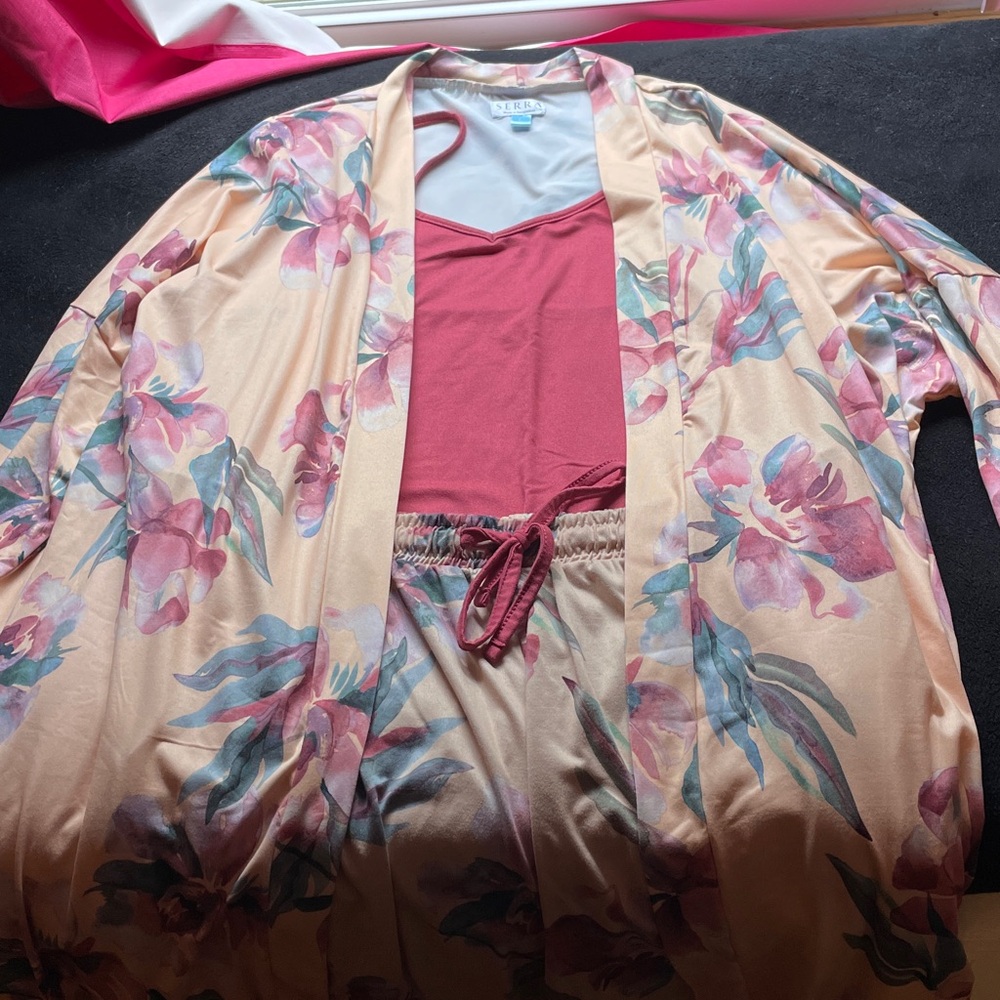 Serra Floral Pajama Set